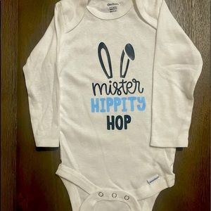 Mr. Hippity hop Easter onesie